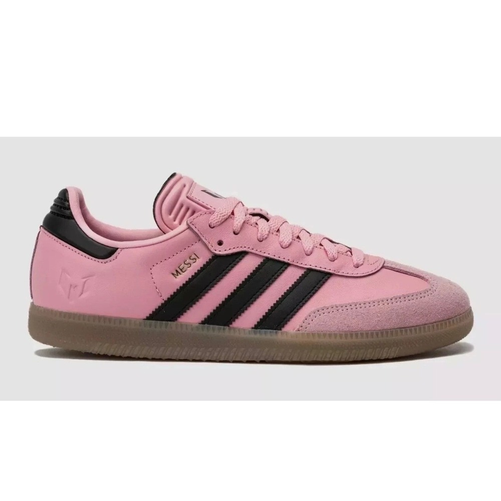 Adidas Samba Messi Inter Miami CF Pink Black Gum JP7844 Mens 11.5